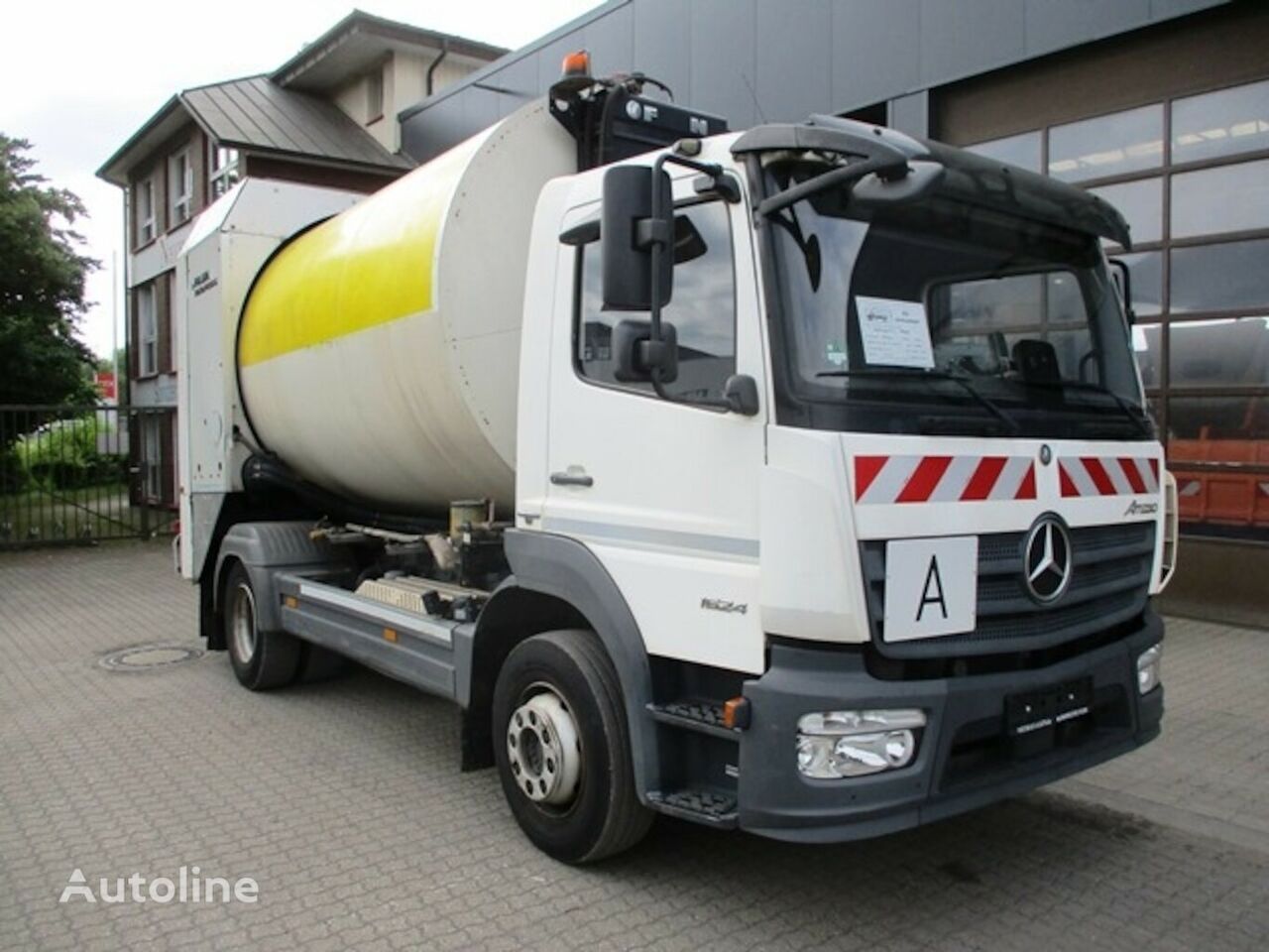 شاحنة جمع ونقل النفايات Mercedes-Benz 1524 Atego Faun Rotopress 514 Zöller 2301