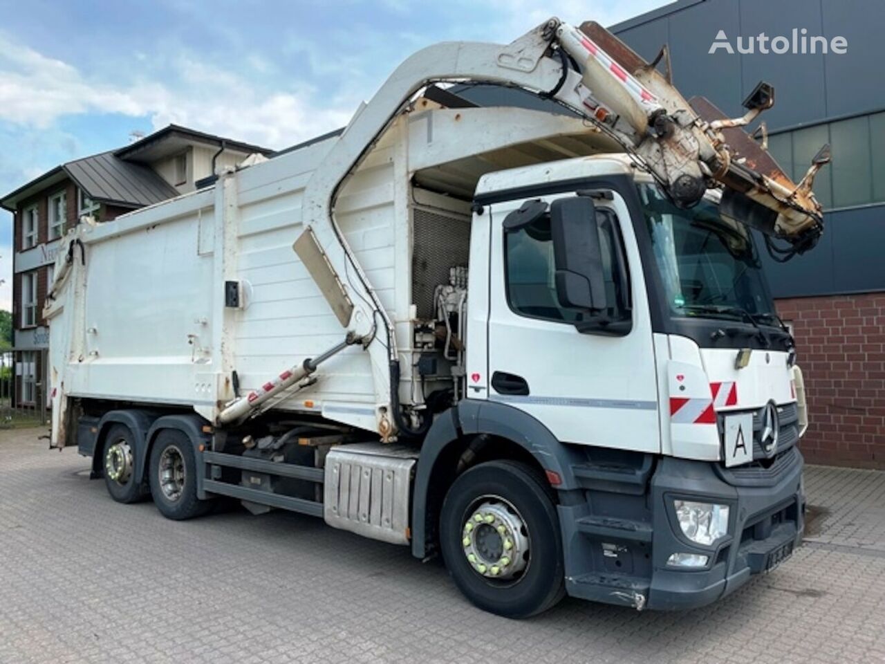 Mercedes-Benz 2633 6x2 Antos Heil EHP Frontlader/Euro6 garbage truck - Autoline