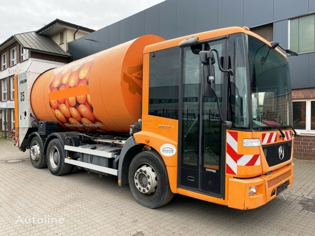 Mercedes-Benz 2633 Econic Faun Rotopress 520 Zöller 2301 Müllwagen