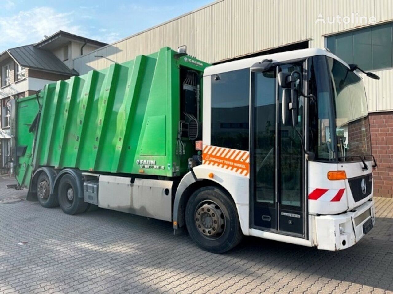 Mercedes-Benz 2633 Econic Faun Variopress 524 Zöller 2301 EEV garbage truck