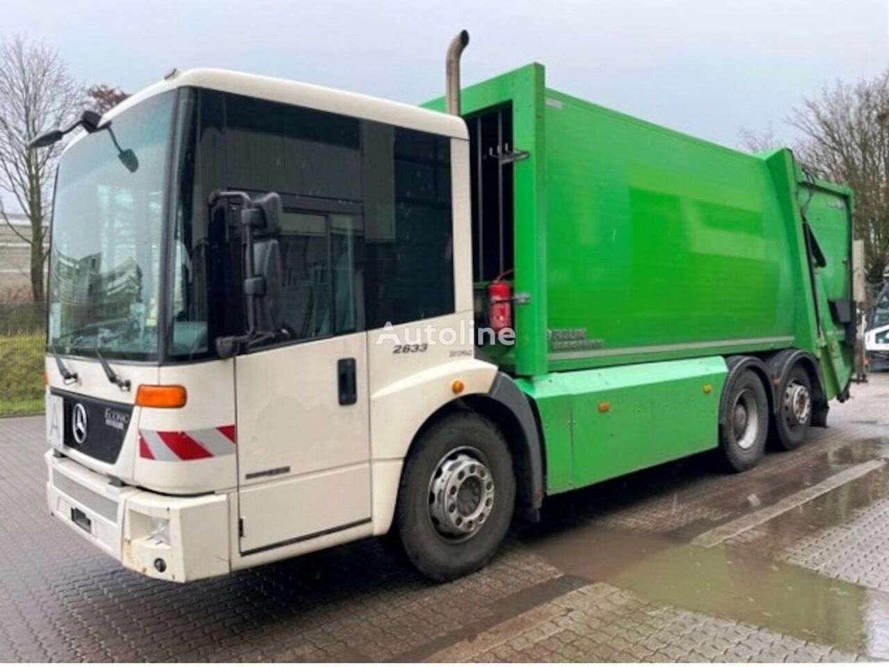 Mercedes-Benz 2633 Econic Faun Variopress II 522 Zöller 2301 camión de basura