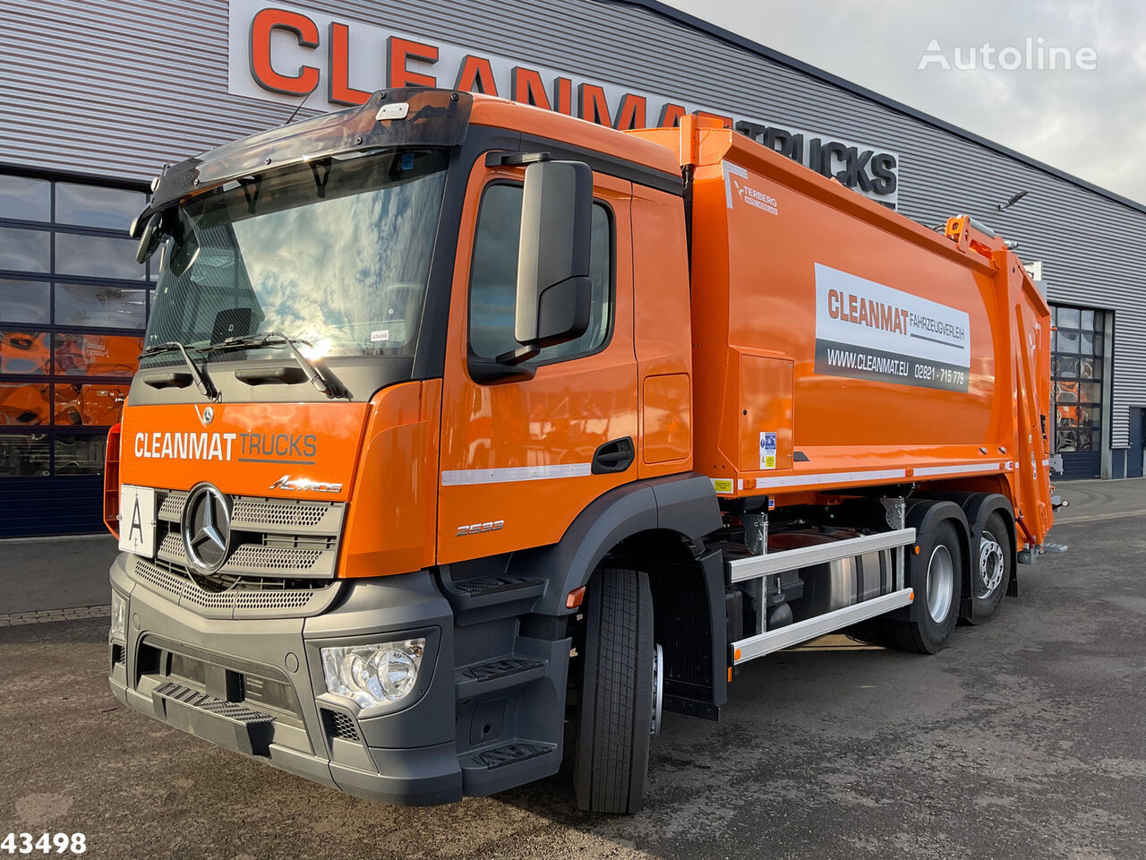 Mercedes-Benz ACTROS atkritumu vedējs