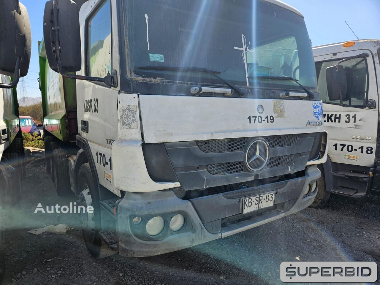 Venta de Mercedes-Benz Atego camión de basura | Autoline CL Mercedes-Benz Atego camión de basura - Autoline