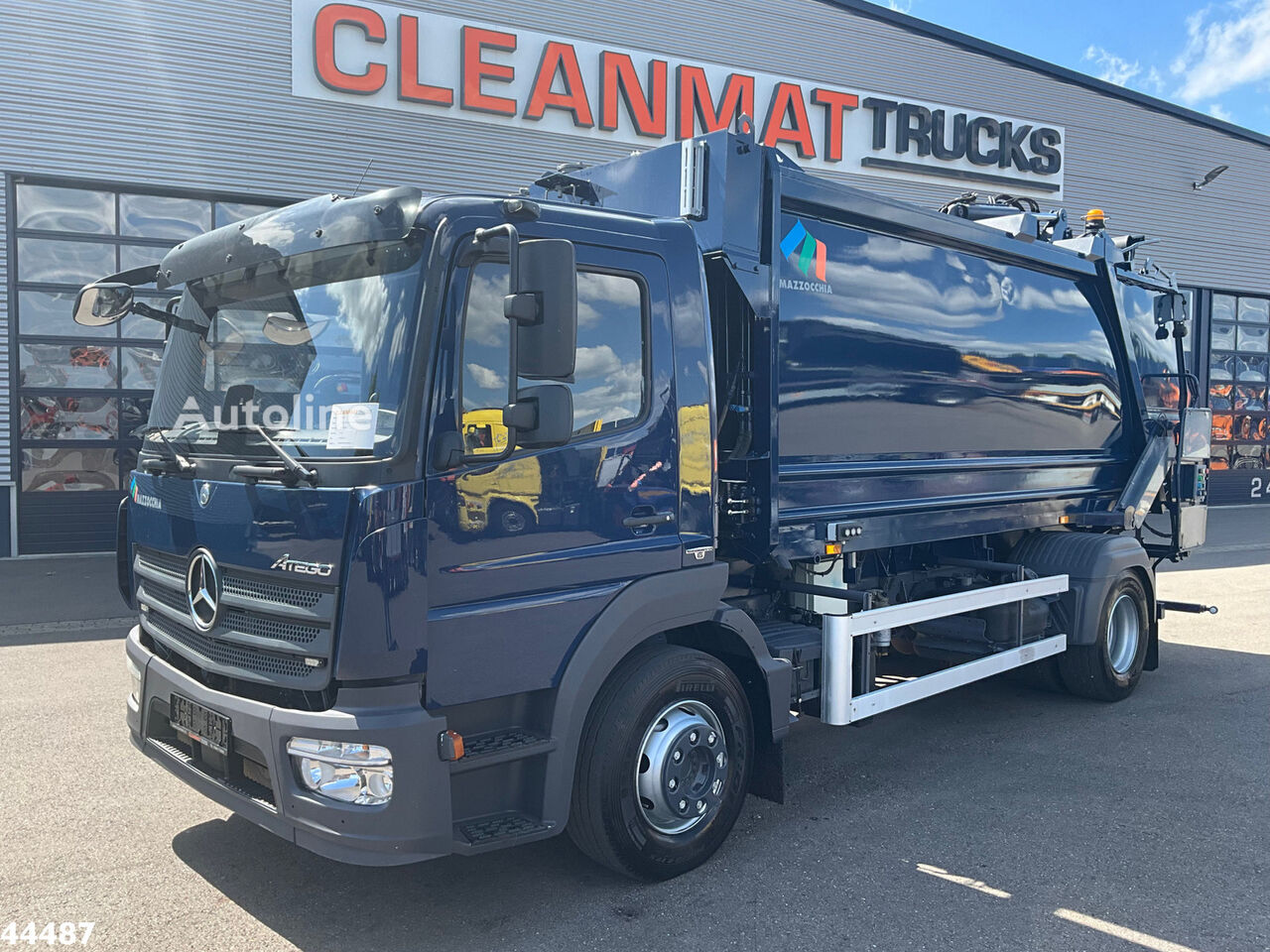 Мусоровоз Mercedes-Benz Atego 1524 Euro 6 Fratelli Mazzocchia 12m² - Autoline