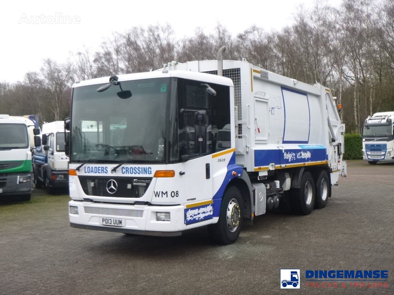 камион за ѓубре Mercedes-Benz Econic 2629 6x4 RHD Heil refuse truck