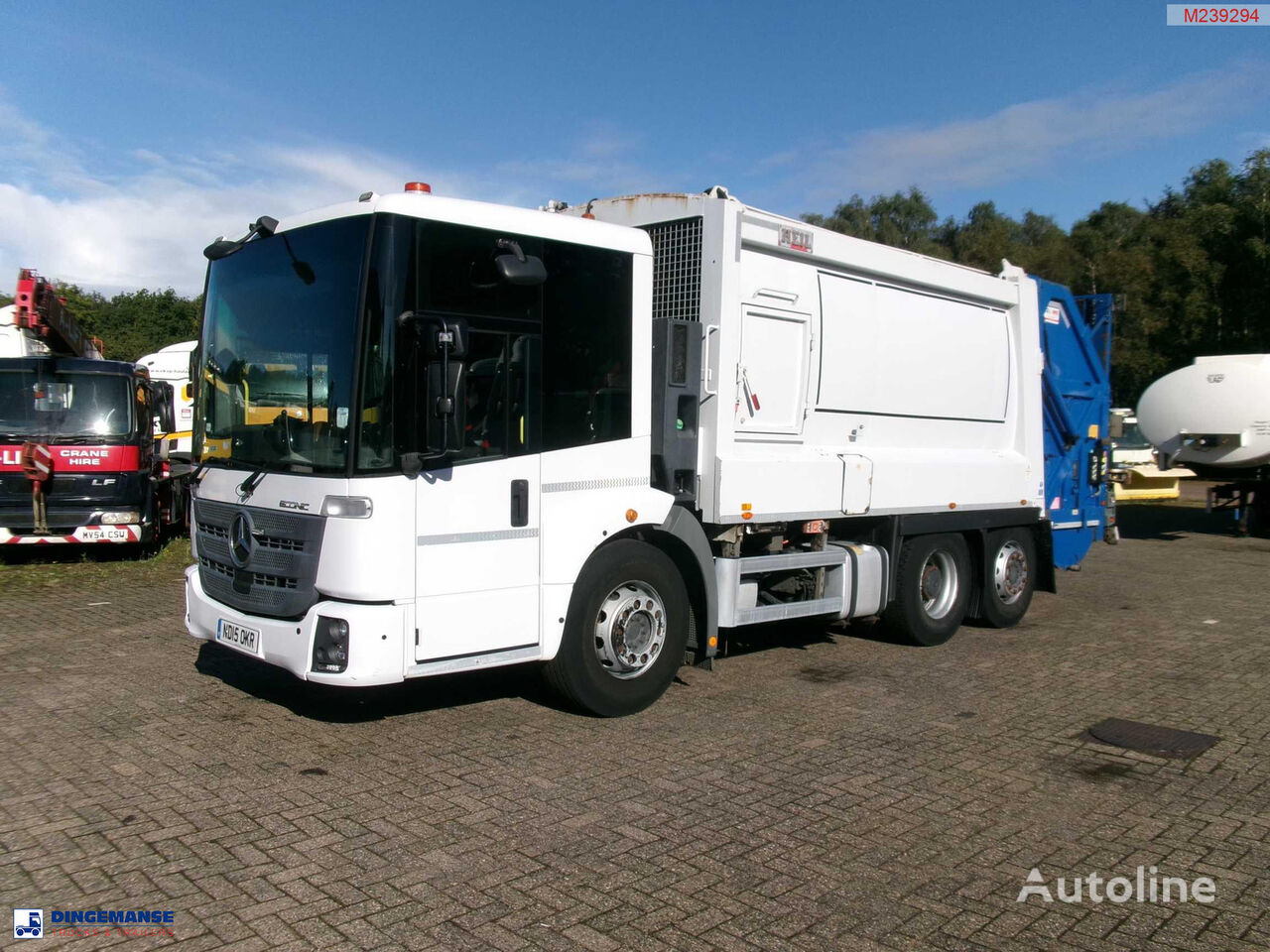 Mercedes-Benz Econic 2630 6x2 RHD Heil refuse truck atkritumu vedējs