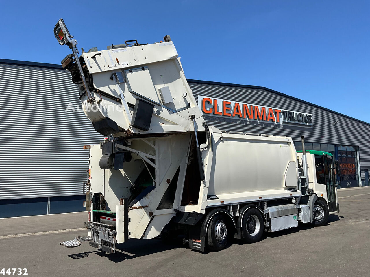 Camion poubelle Mercedes-Benz Econic 2630 Euro 6 CNG Norba MF 300 18m³ 2 compartimenten just 1 à vendre | Autoline CI Camion poubelle Mercedes-Benz Econic 2630 Euro 6 CNG Norba MF 300 18m³ 2 compartimenten just 1 - Autoline