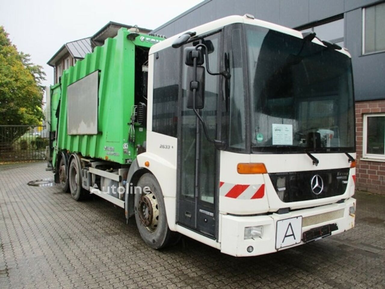 popelářský vůz Mercedes-Benz MB 2633 6x2 Econic