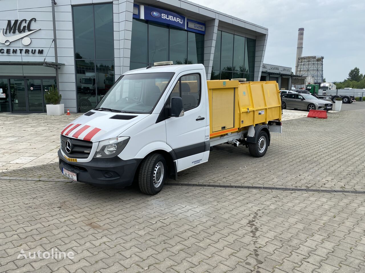 쓰레기차 Mercedes-Benz Sprinter 316 / COMPACTOR / HUMMEL / SUPER CONDITION / FRAME POSS