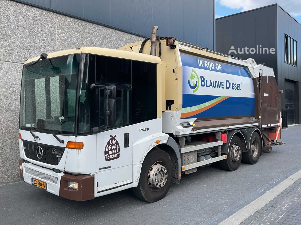 Mercedes-Benz Vuilniswagen garbage truck - Autoline