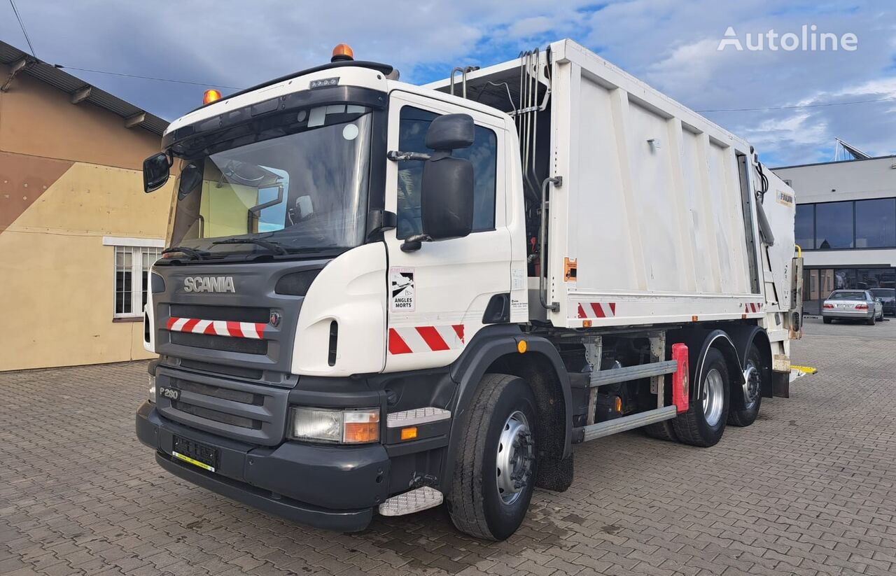 Scania P 280 DB6X24MNA Zabudowa Faun 6x2 garbage truck