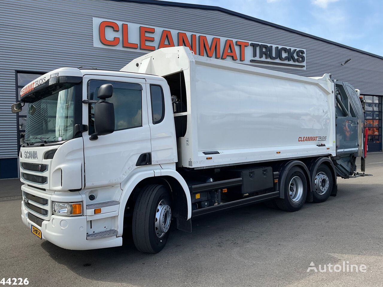 camion dei rifiuti Scania P 280 Euro 6 Geesink 22m³