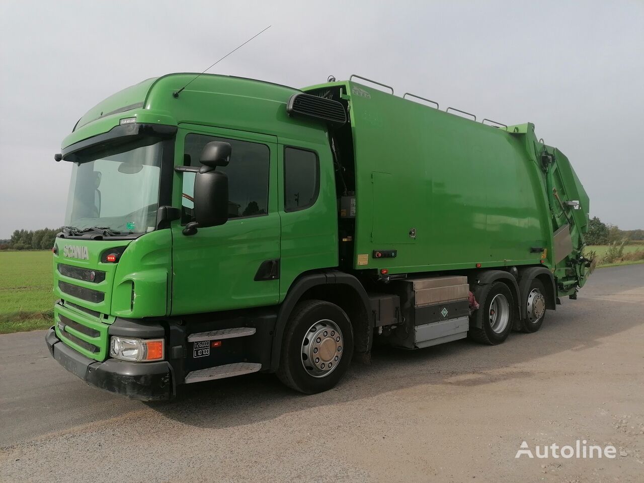 Scania P280  CNG camión de basura