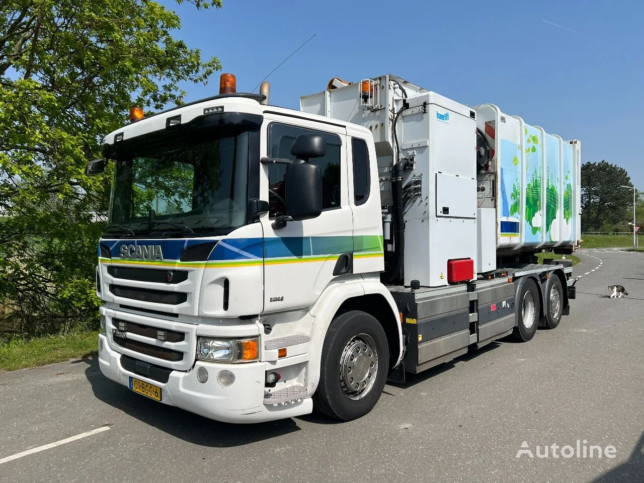 śmieciarka Scania P280 Translift + Containersystem EURO 6