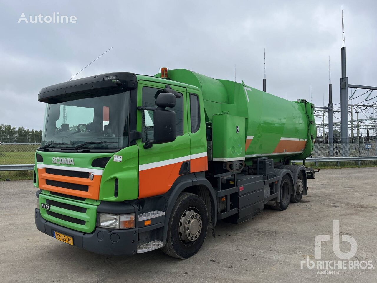 popelářský vůz Scania P310 B 6X2*4 6x2