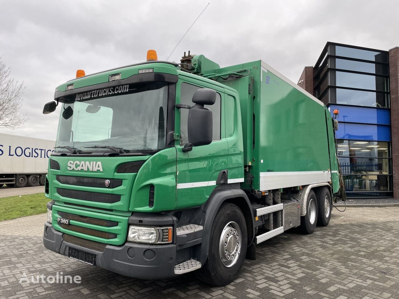 prügiauto Scania P360