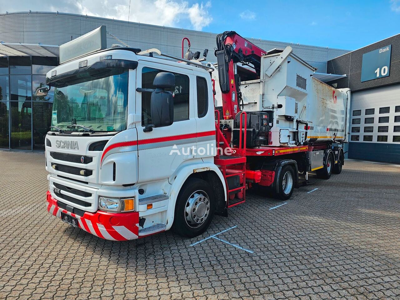 شاحنة جمع ونقل النفايات Scania P410
