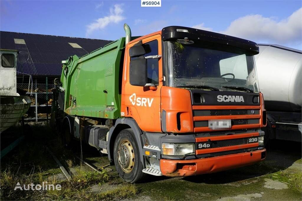 śmieciarka Scania P94 DB4x2LA 230 garbage truck