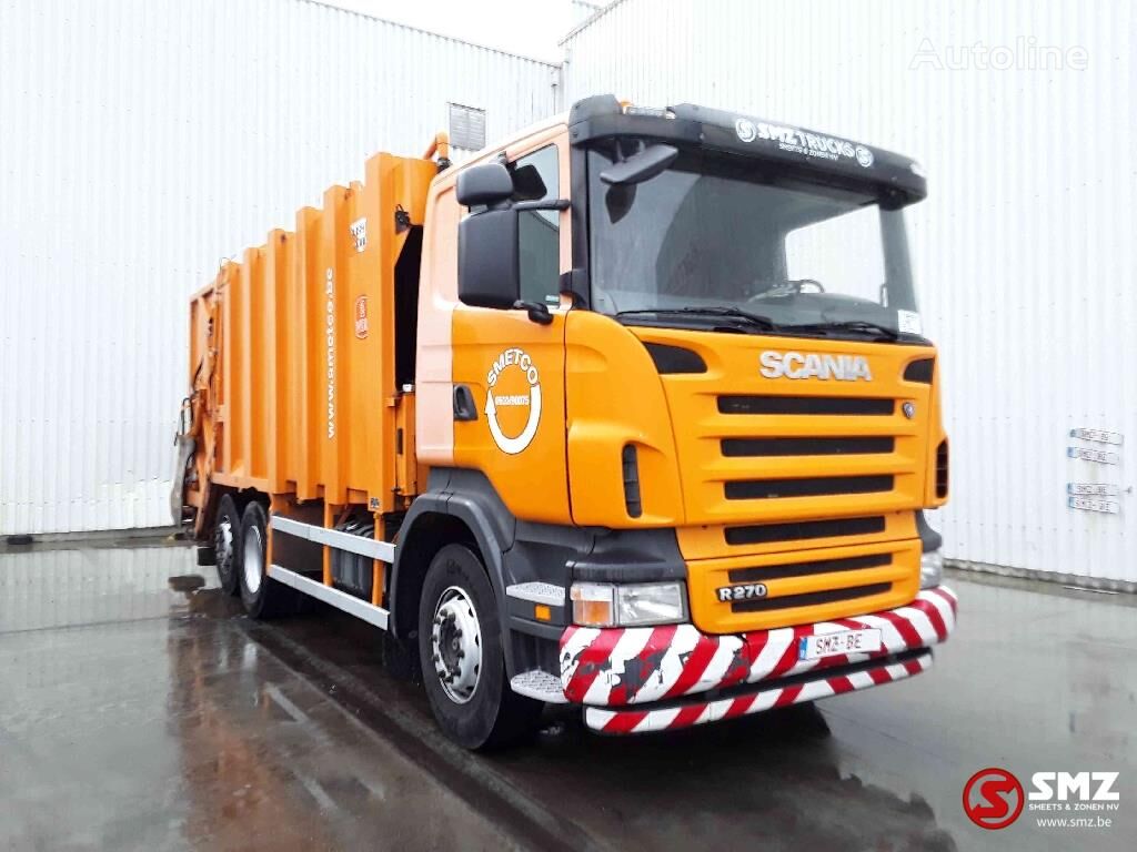 maşina de gunoi Scania R 270 Vdk pusher