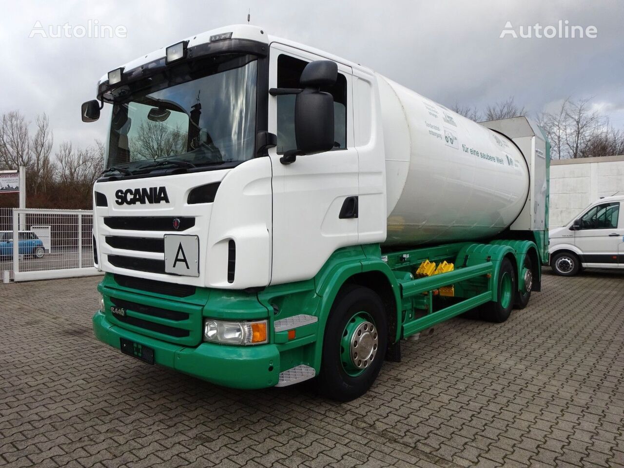 Scania R440 Trashwagen with FAUN ROTOPRESS 521l vuilniswagen