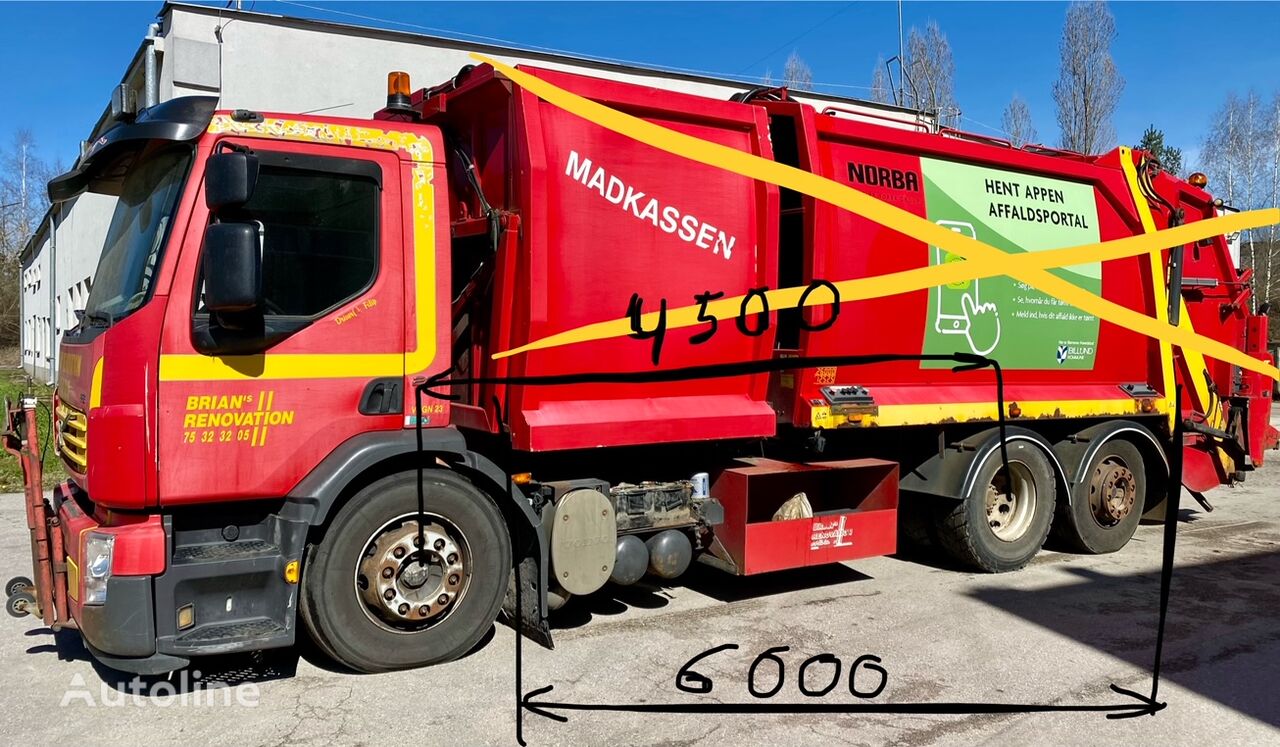 شاحنة جمع ونقل النفايات Volvo FE 280