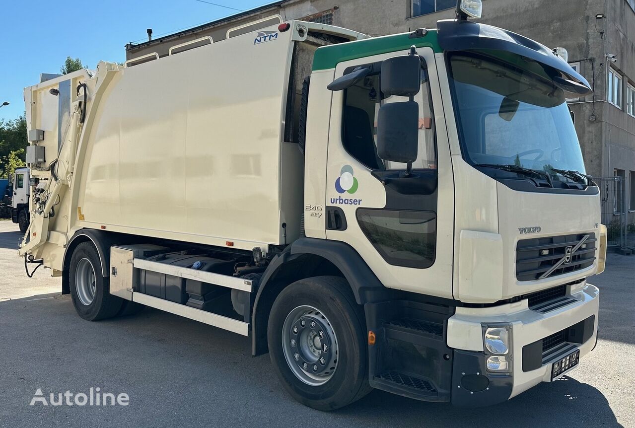 垃圾运输车 Volvo FE240 śmieciarka z wagą  NTM 14m3 EURO 5