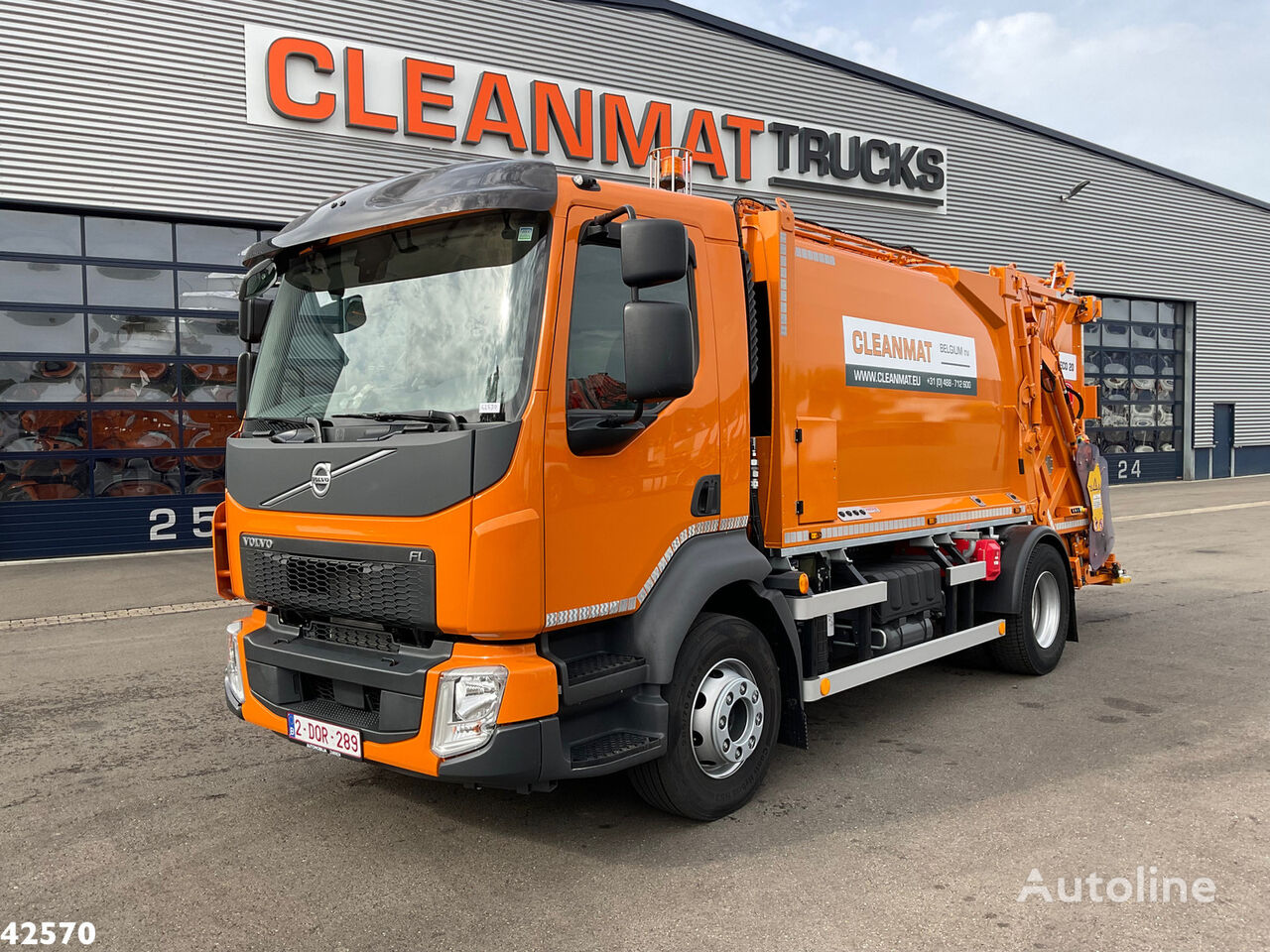 prügiauto Volvo FL 250 4x2 VDK 9m³