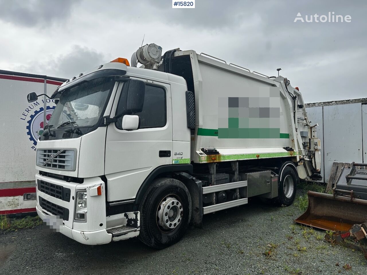 Volvo FM 340  camión de basura