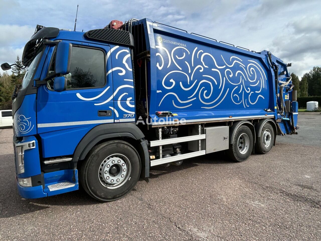 Volvo FM 370 6×2 jäteauto Euro 6 kamion za smeće