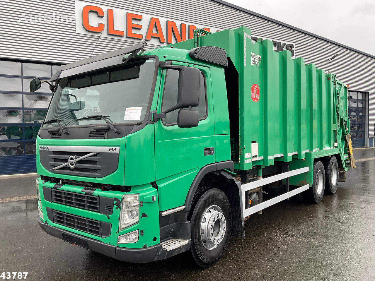 Volvo FM 370 6x4 VDK 20m³ Full steel suspension Müllwagen