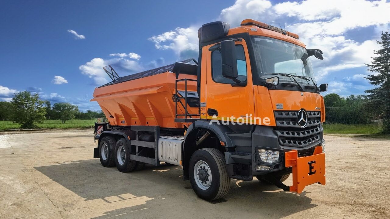 Mercedes-Benz Arocs 3333 6x6 Euro 6 gritter for sale | Autoline US Mercedes-Benz Arocs 3333 6x6 Euro 6 gritter - Autoline