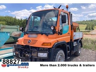 Mercedes-Benz Unimog U300 405/10 4x4, Kommunalhydraulik gritter