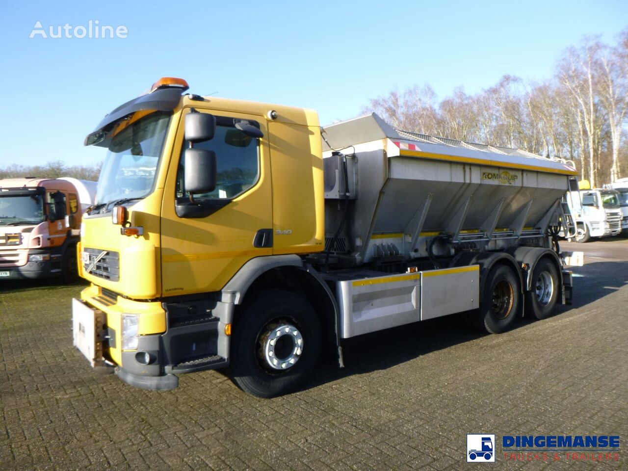 Volvo FH 340 6x4 RHD Romaquip gritter / salt spreader saltspridare