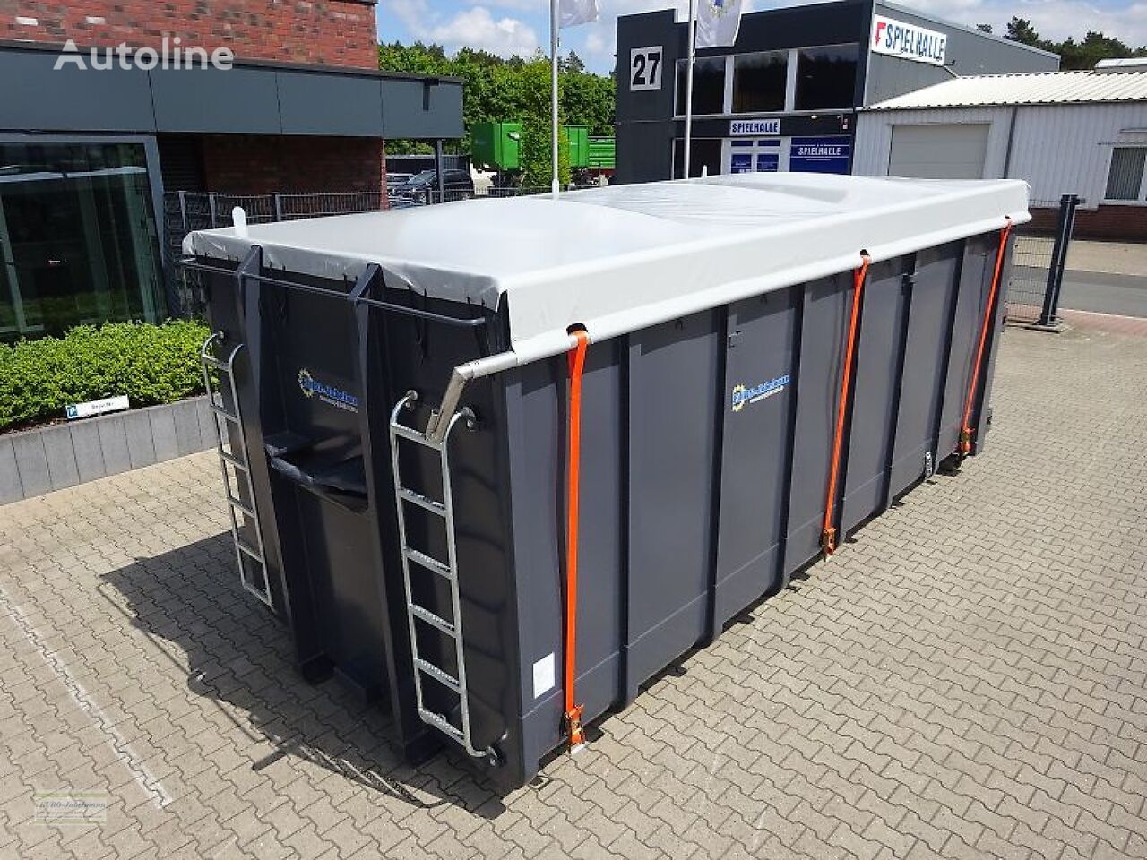 ny EURO-JABELMANN 4500 mm container med kroghejs