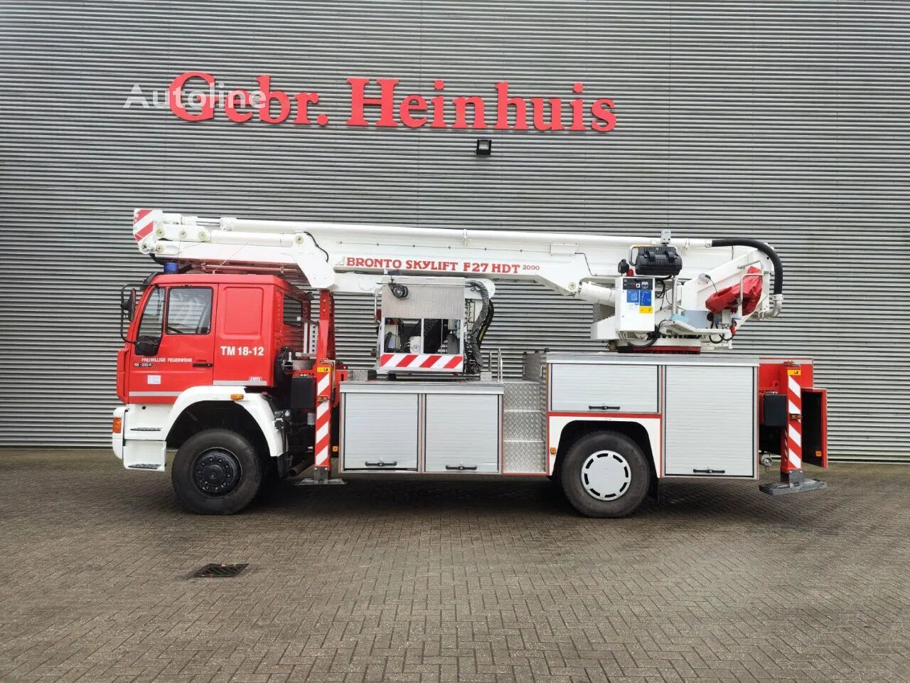 Купить пожарный подъемник MAN 18.264 LAC 4x4 Bronto Skylift F27 HDT2000 | Autoline AM Пожарный подъемник MAN 18.264 LAC 4x4 Bronto Skylift F27 HDT2000 - Autoline