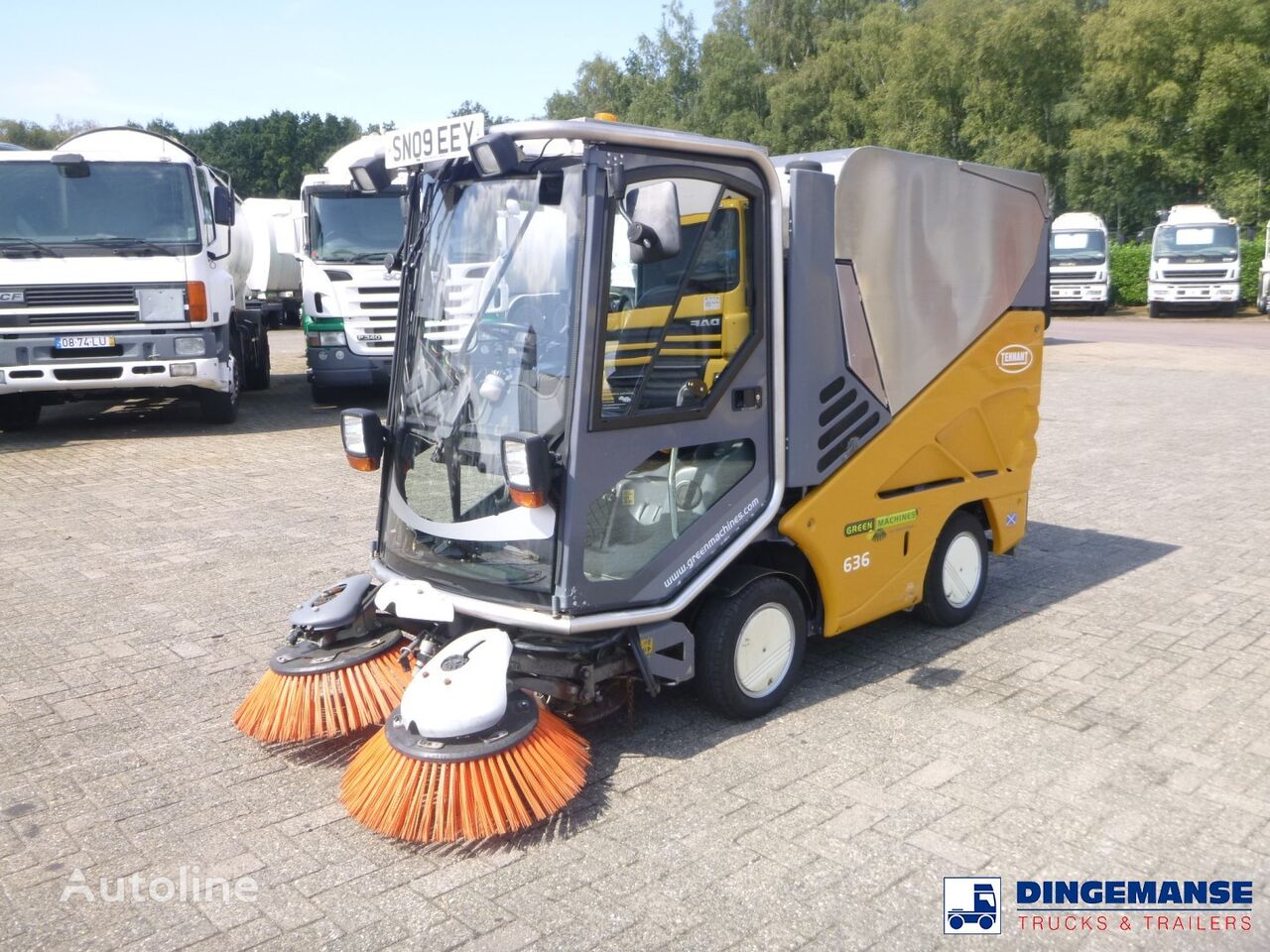 Applied sweeper Green machine 636 veegmachine