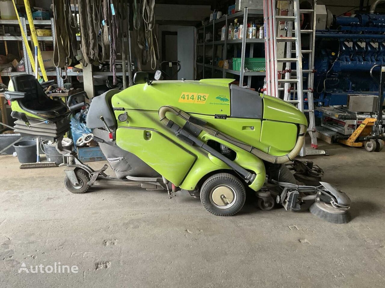 Green 414 RS road sweeper