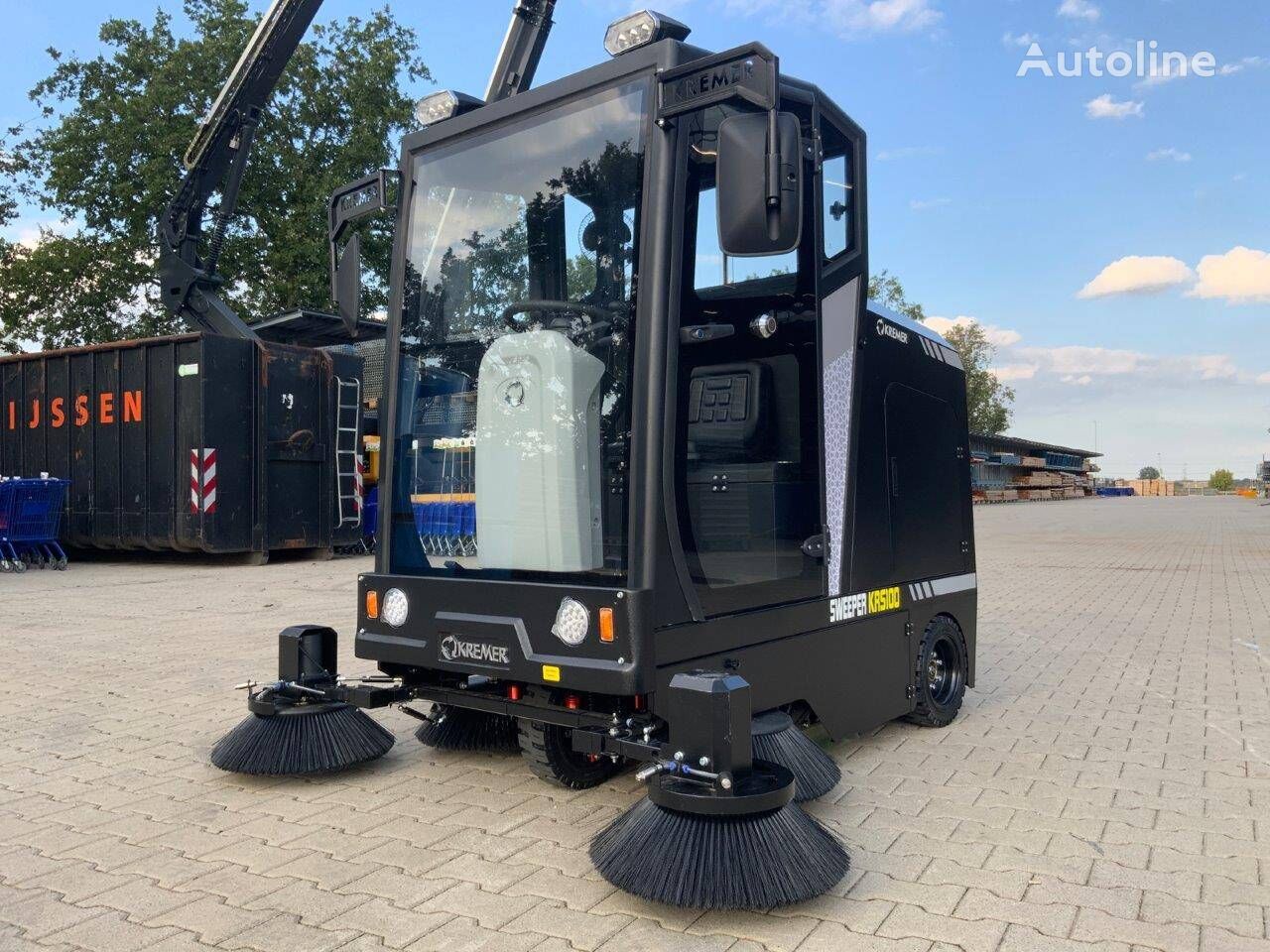 new Kremer KRS100 road sweeper