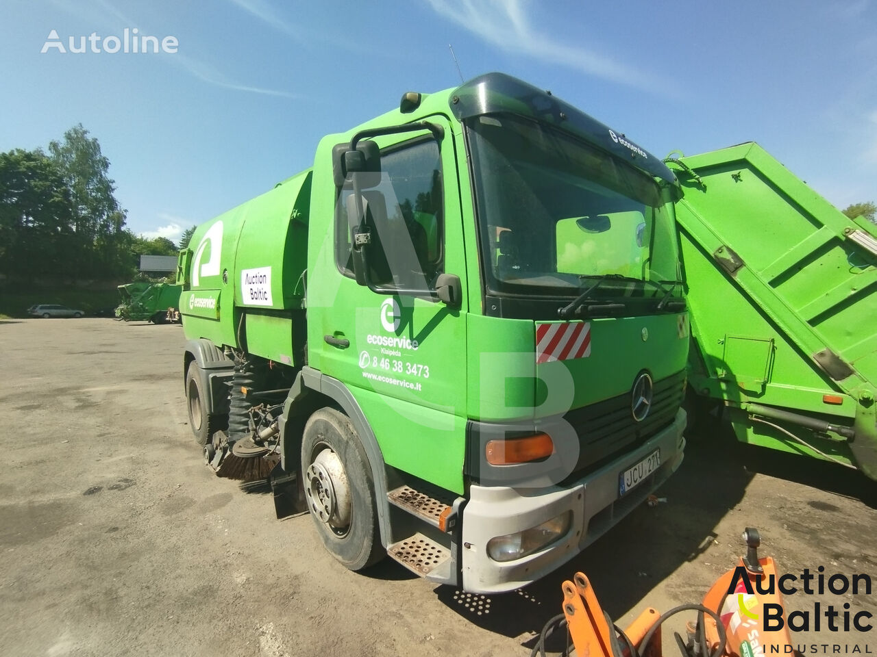 Mercedes-Benz Atego 1318 road sweeper - Autoline