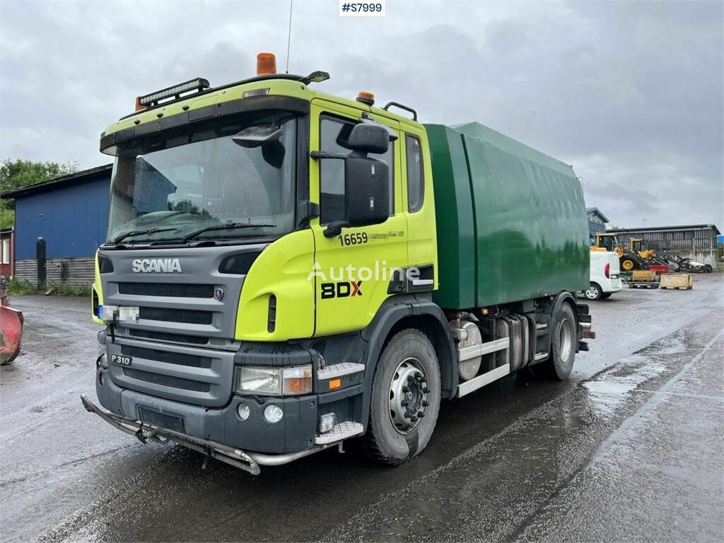 Scania P310DB4Z2HNA road sweeper