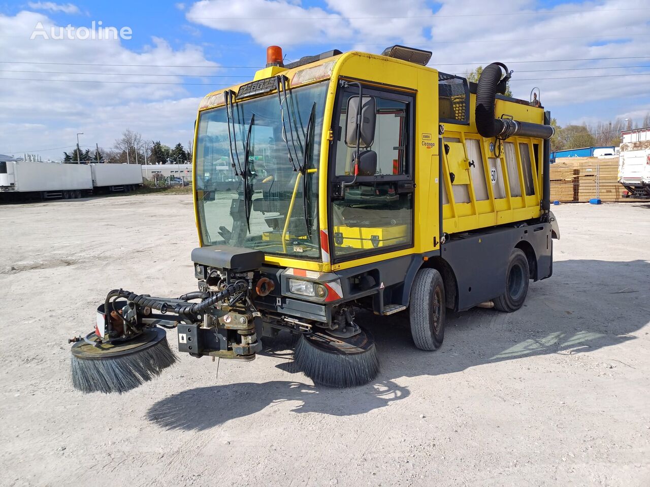 Schmidt Cleango 400 Sweeper utcaseprő gép