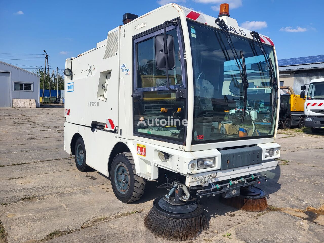 уборочная машина Schmidt Cleango elite S uszkodzona