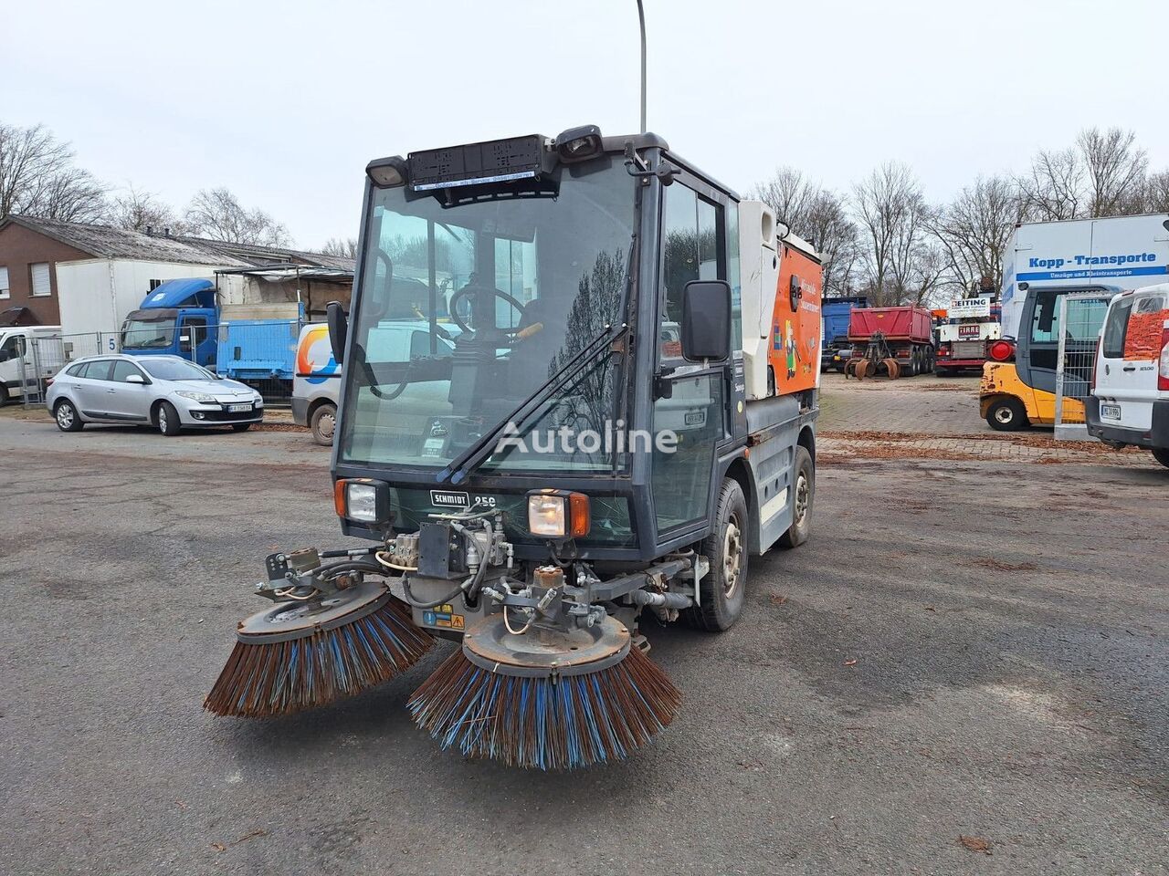 Schmidt Hagen Kehrmaschine K449 road sweeper