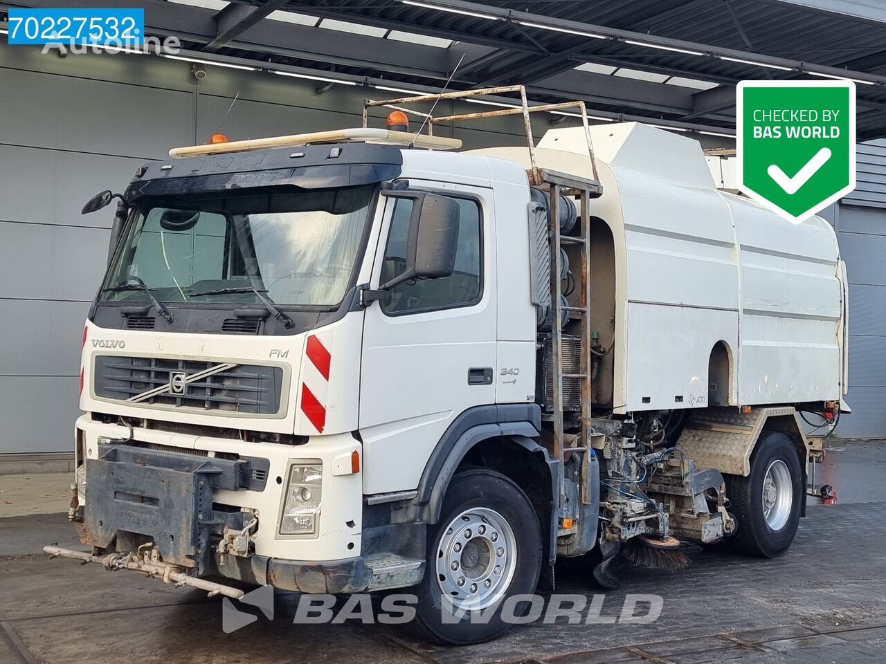 Volvo FM 340 4X2 Val-Air BAL Hydro 915- BRM Sweeper Big-Axle Euro 4 Kehrmaschine