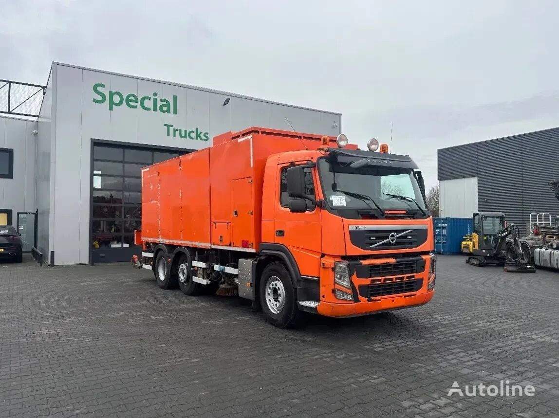 Volvo FM 340 6x2 (euro 5) + IPSAM Hogedruk wegdek reiniger / High Pres barredora