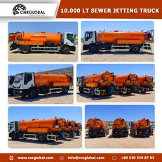 new IVECO 10.000 LT SEWER JETTING TRUCK / 2025 sewer jetter truck