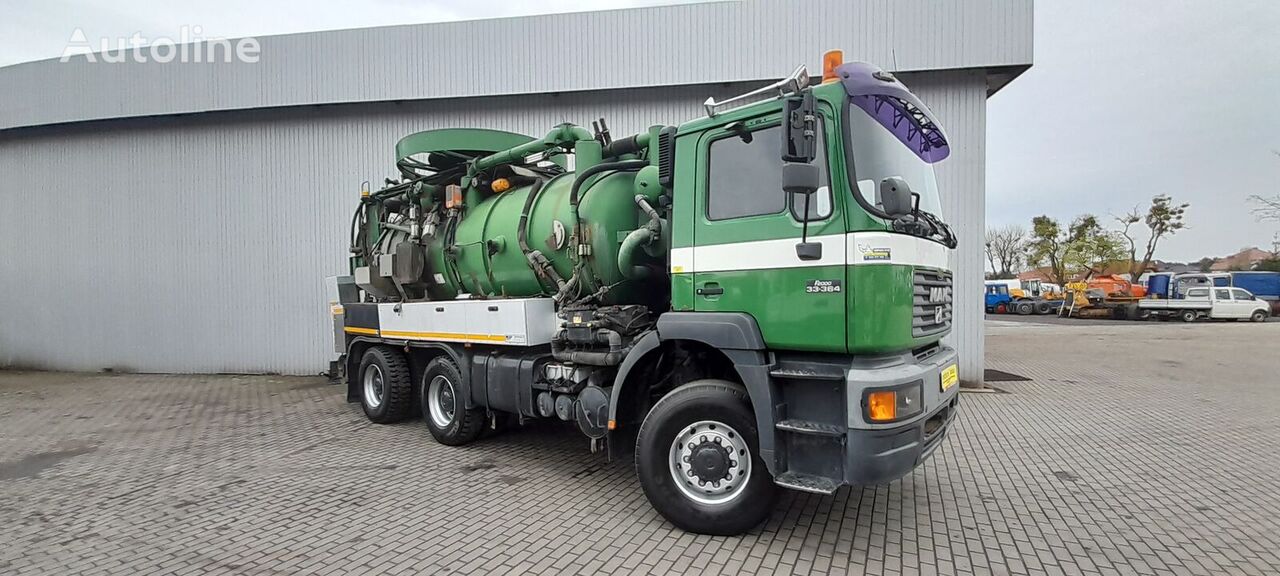 MAN 33,364 sewer jetter truck