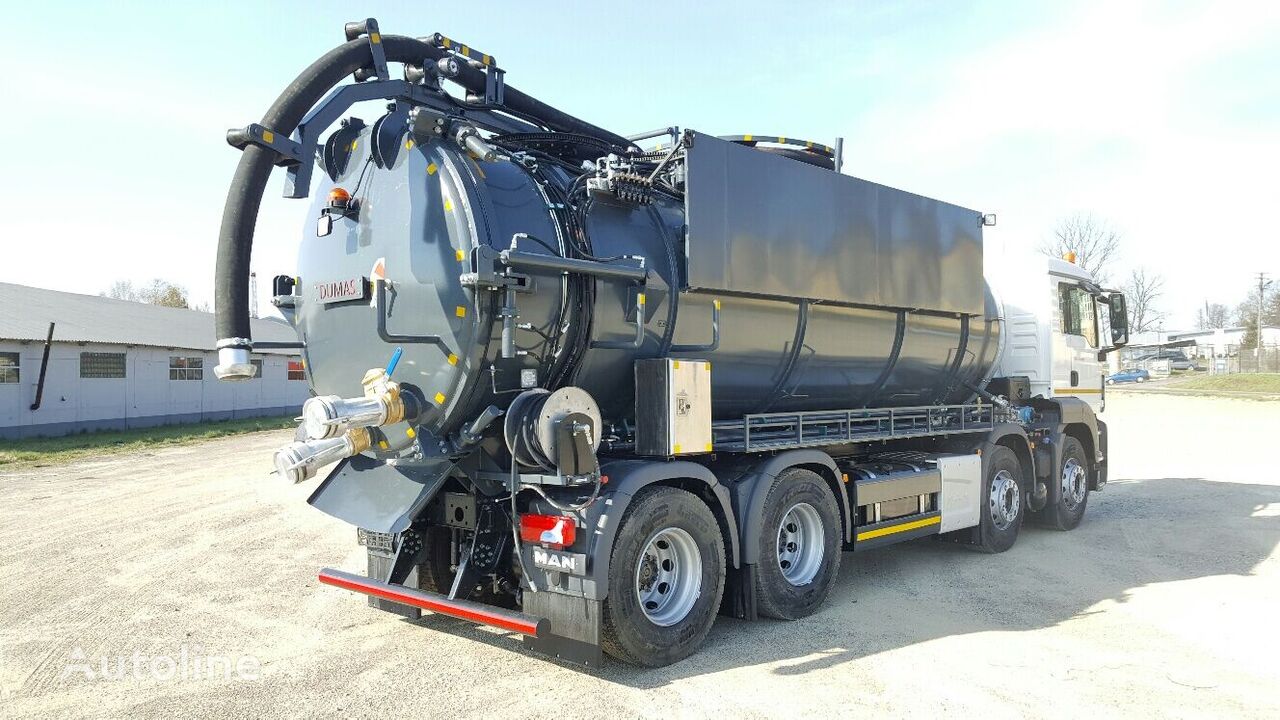 MAN New tank, DEMAG WITTING RFW260 camión de desatascos