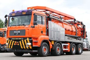 شاحنة تنظيف شبكات مياه الأمطار MAN TGA 41.430 / 8x4 / Sewer Cleaning & Vacuum Truck