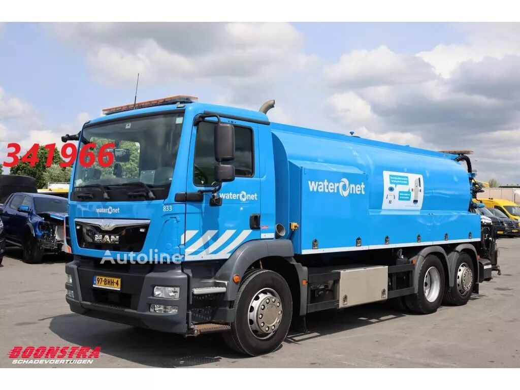 MAN TGM 26.340 Koks HDW13 Cleaning / Hochdruck 6X2 Funk Euro 6 57.01 sewer jetter truck for sale | Autoline MAN TGM 26.340 Koks HDW13 Cleaning / Hochdruck 6X2 Funk Euro 6 57.01 sewer jetter truck - Autoline